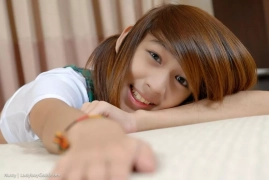 LadyboyGold - Nutty - Innocent Schoolgirl Fap