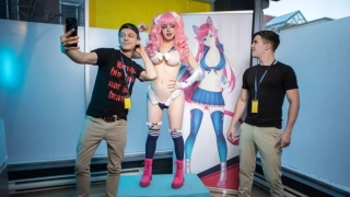 TransAngels - Manga Babes Cosplay Fuck